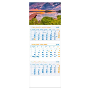 kalendarz trójdzielny -  MORSKIE OKO