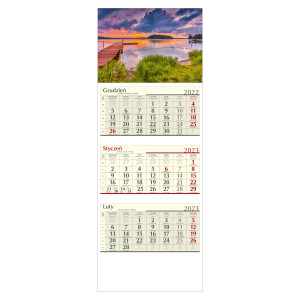 kalendarz trójdzielny -  MORSKIE OKO