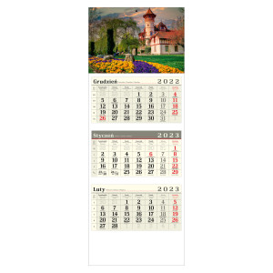 kalendarz trójdzielny- PAŁACYK