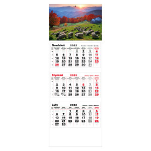 kalendarz trójdzielny- WYPAS