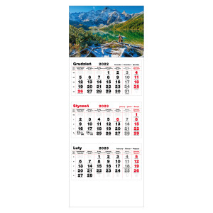 kalendarz trójdzielny- MORSKIE OKO