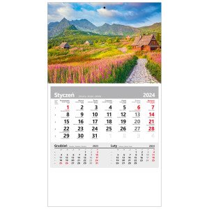 kalendarz jednodzielny  - BACÓWKI W TATRACH