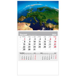 kalendarz jednodzielny  - EUROPA