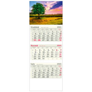 kalendarz trójdzielny - SIANOKOSY