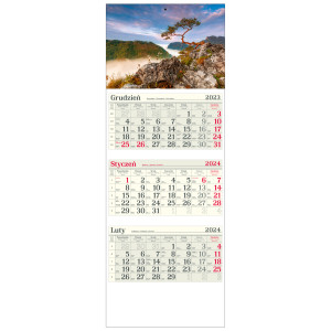 kalendarz trójdzielny - SOKOLICA