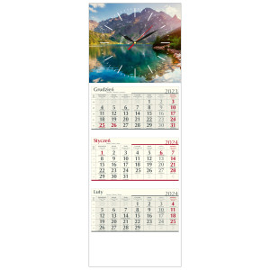 kalendarz trójdzielny - ZEGAR MORSKIE OKO