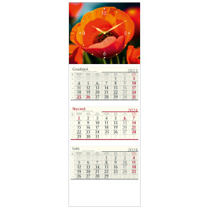 kalendarz trójdzielny - ZEGAR MAK