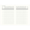 VIVO * A5 dzienny z registrem POMARAŃCZOWY kalendarz książkowy