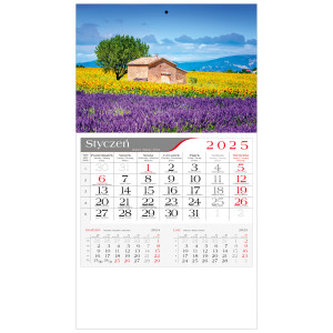 kalendarz jednodzielny  -  PROWANSJA