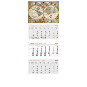 kalendarz trójdzielny - ANTYCZNA MAPA