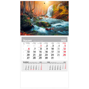 kalendarz jednodzielny  - WODOSPAD