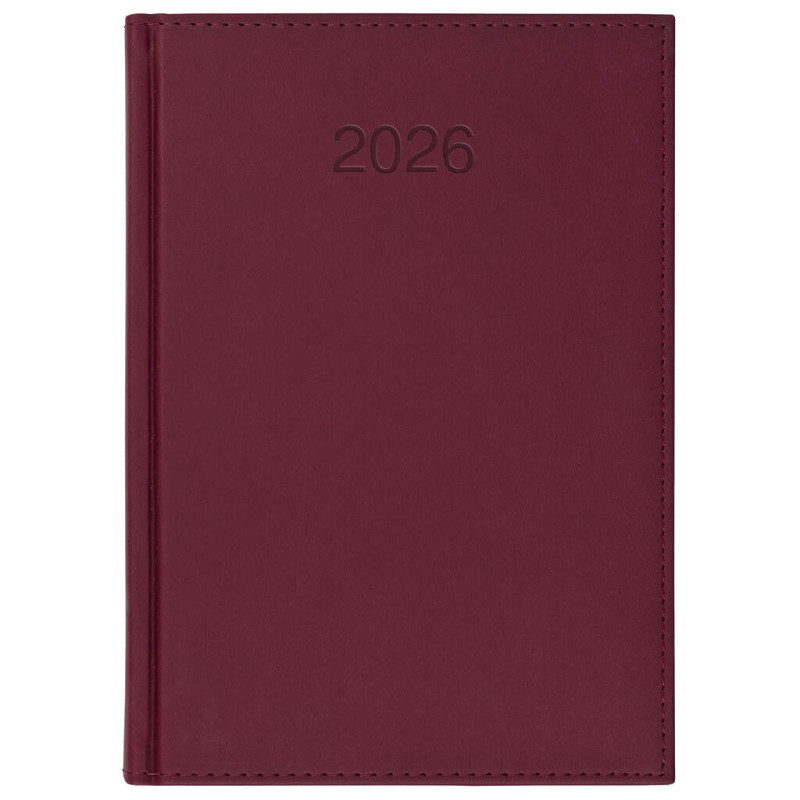VIVO * B5 tygodniowy BORDO V521 kalendarz książkowy