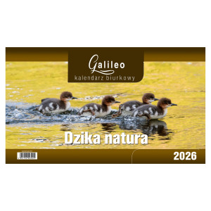 Kalendarz Biurkowy - STOJĄCY GALILEO - DZIKA NATURA