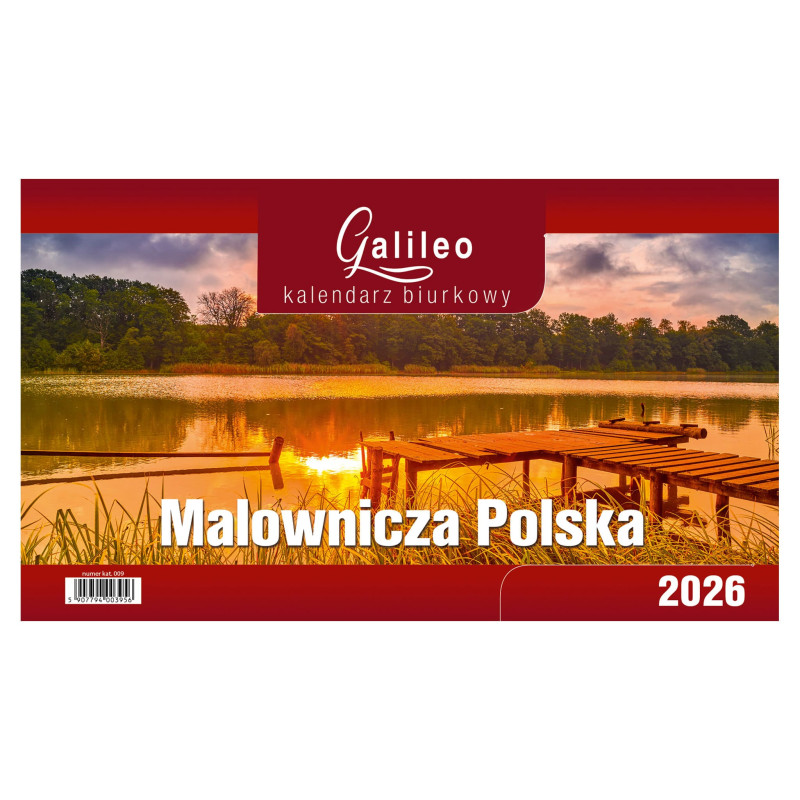 Kalendarz Biurkowy - STOJĄCY GALILEO - MALOWNICZA POLSKA