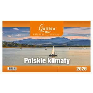Kalendarz Biurkowy - STOJĄCY GALILEO - POLSKIE KLIMATY