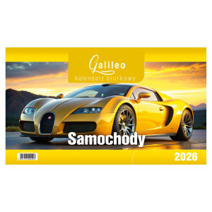 Kalendarz Biurkowy - STOJĄCY GALILEO - SAMOCHODY