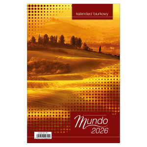 Kalendarz Biurkowy - STOJĄCY MUNDO