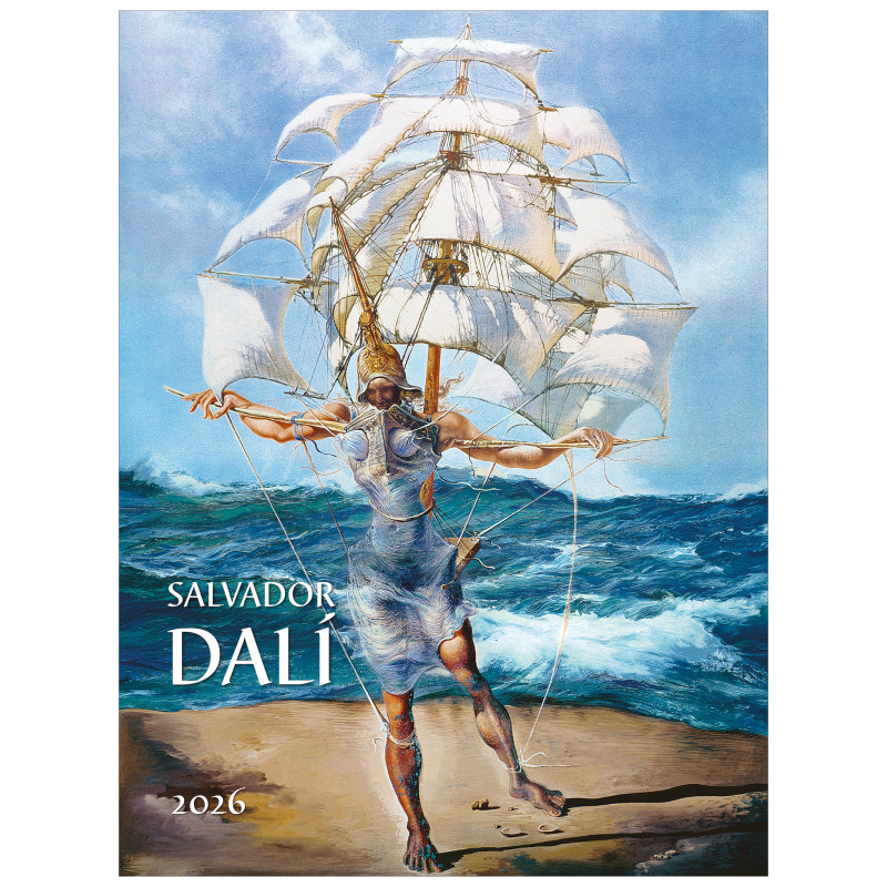 KW-03 SALVADOR DALI kalendarz wieloplanszowy spiralowany