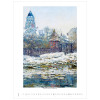 KW-04 CLAUDE MONET kalendarz wieloplanszowy spiralowany