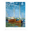 KW-04 CLAUDE MONET kalendarz wieloplanszowy spiralowany
