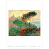 KW-04 CLAUDE MONET kalendarz wieloplanszowy spiralowany