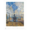 KW-04 CLAUDE MONET kalendarz wieloplanszowy spiralowany
