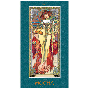 KW-06 ALFONS MUCHA kalendarz wieloplanszowy spiralowany