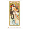 KW-06 ALFONS MUCHA kalendarz wieloplanszowy spiralowany