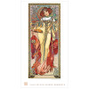 KW-06 ALFONS MUCHA kalendarz wieloplanszowy spiralowany