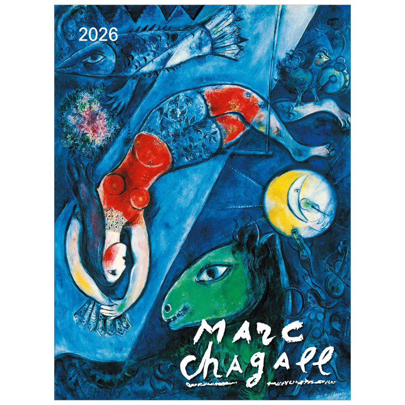 KW-07 MARC CHAGALL kalendarz wieloplanszowy spiralowany