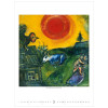 KW-07 MARC CHAGALL kalendarz wieloplanszowy spiralowany