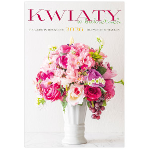 KW 12 KWIATY W BUKIETCH wieloplanszowe spiralowany