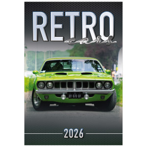 KW-147 RETRO CARS wieloplaszowy spiralowany