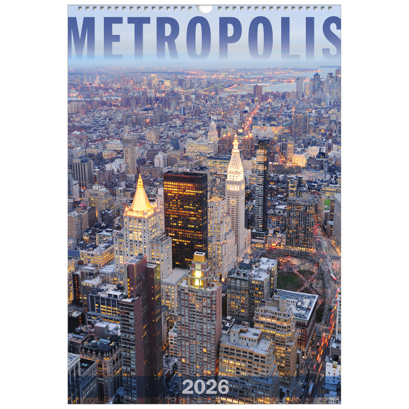 KW-82 METROPOLIS wieloplanszowe spiralowany
