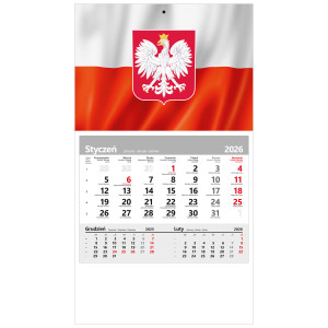 kalendarz jednodzielny  - POLSKA